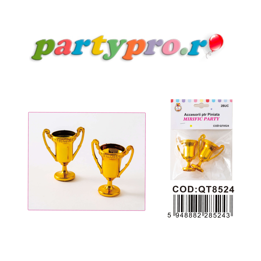 24 jucarii pentru piniata, cupa, PPQT8524 - imagine 3