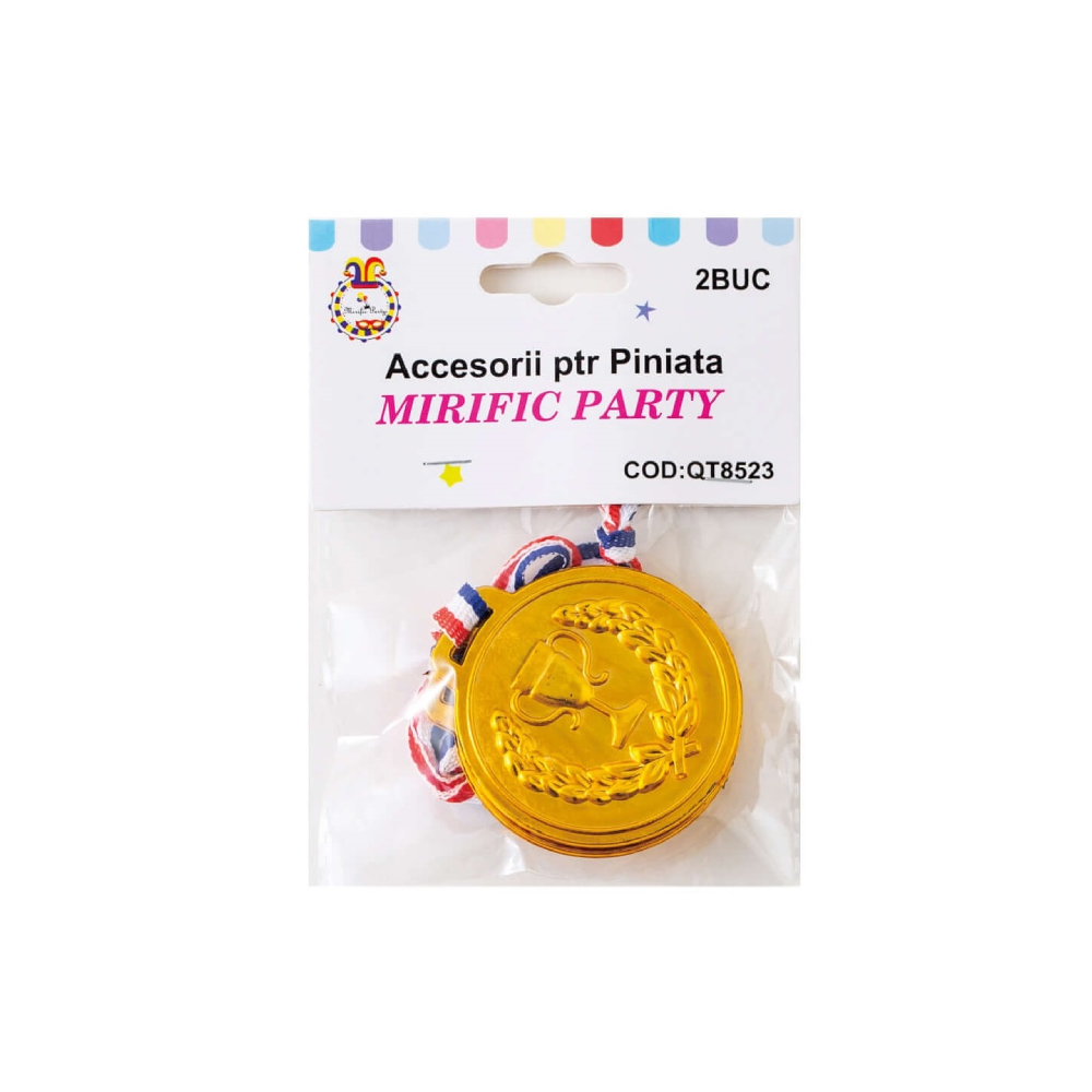 24 jucarii pentru piniata, medalie, PPQT8523 - imagine 2