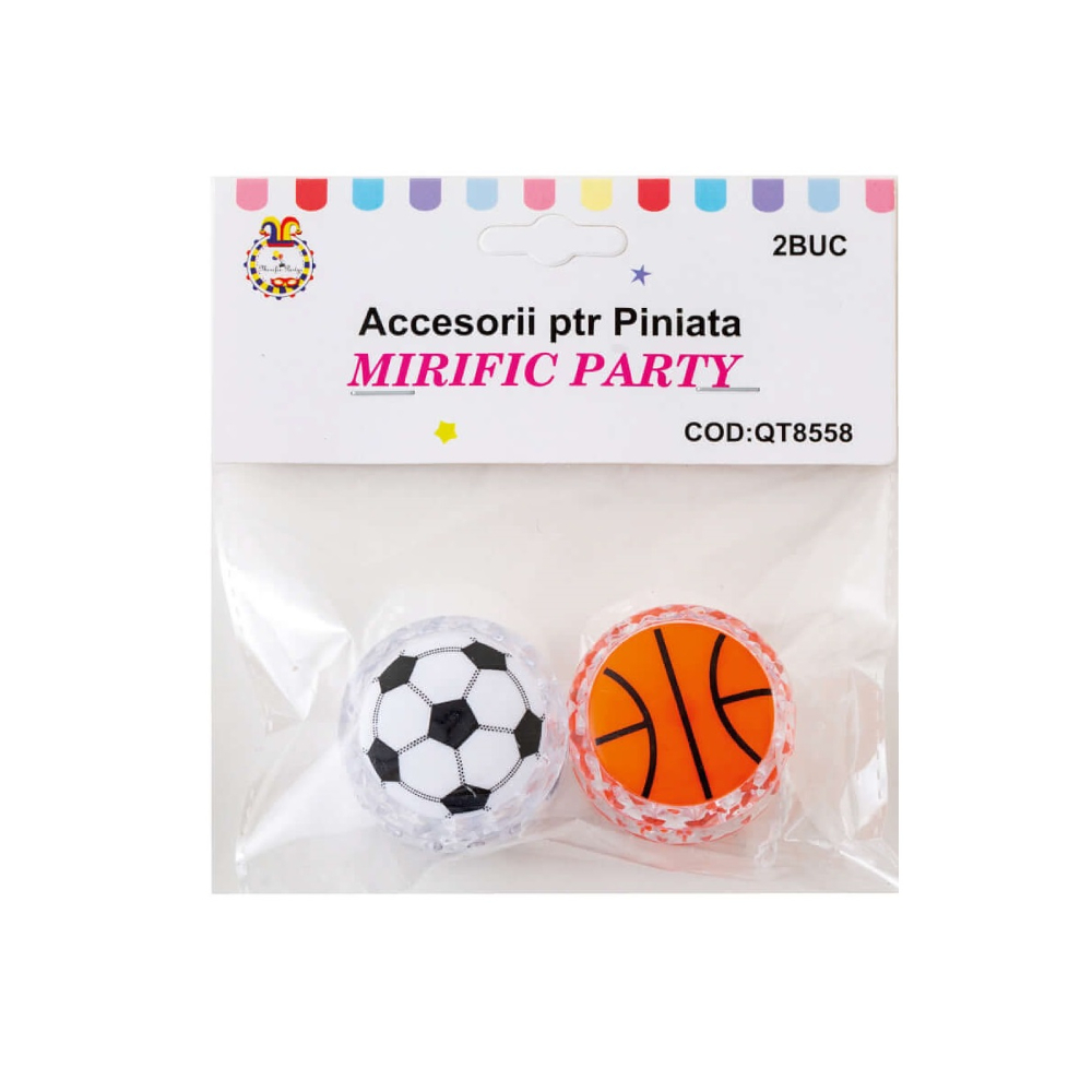 24 jucarii pentru piniata, minge, PPQT8558 - imagine 2