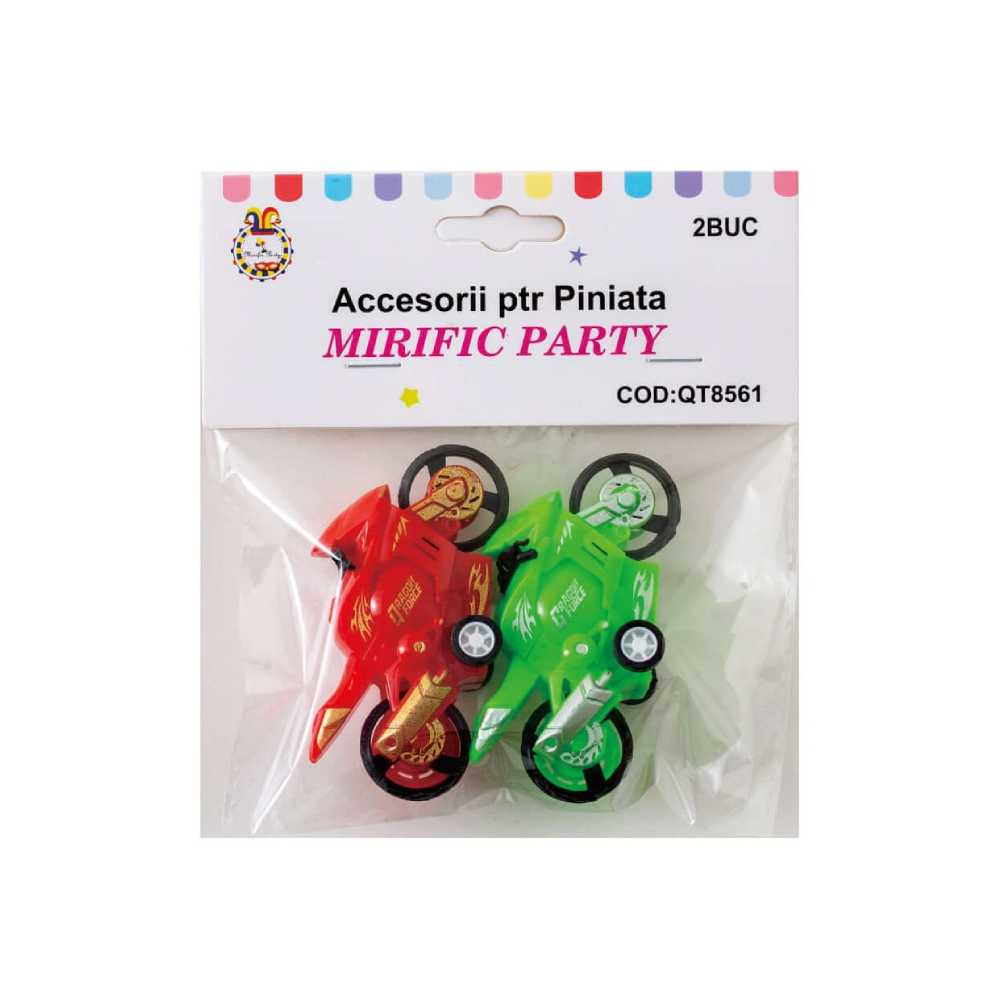 24 jucarii pentru piniata, motocicleta, PPQT8561 - imagine 2
