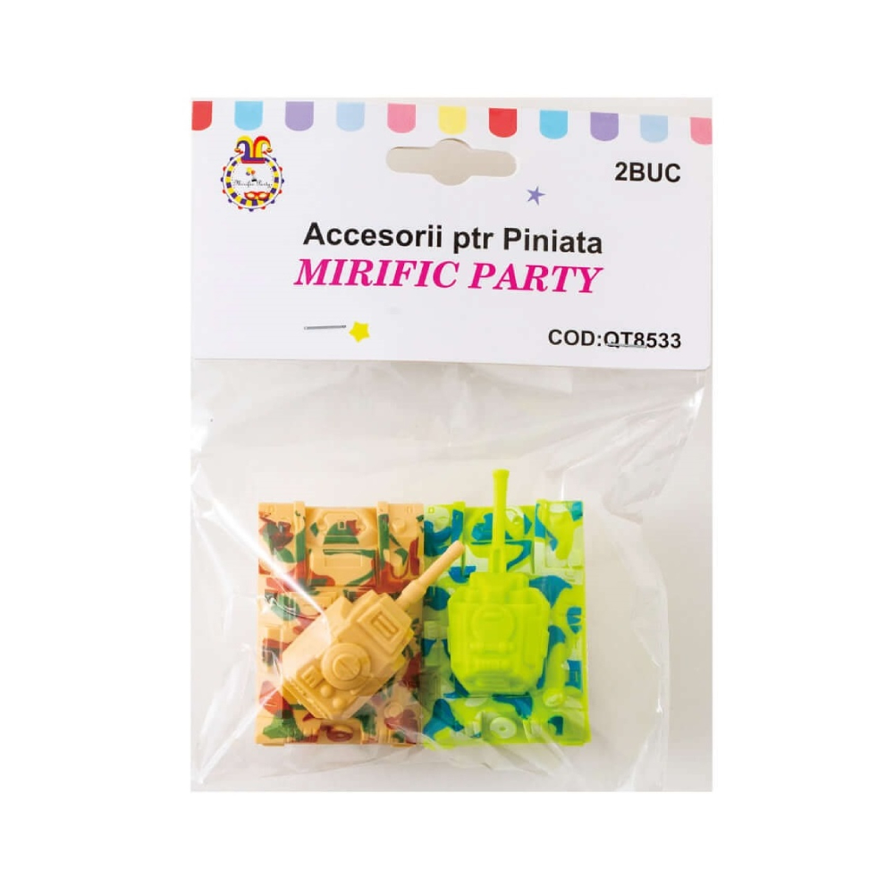 24 jucarii pentru piniata, tanc, PPQT8533 - imagine 2