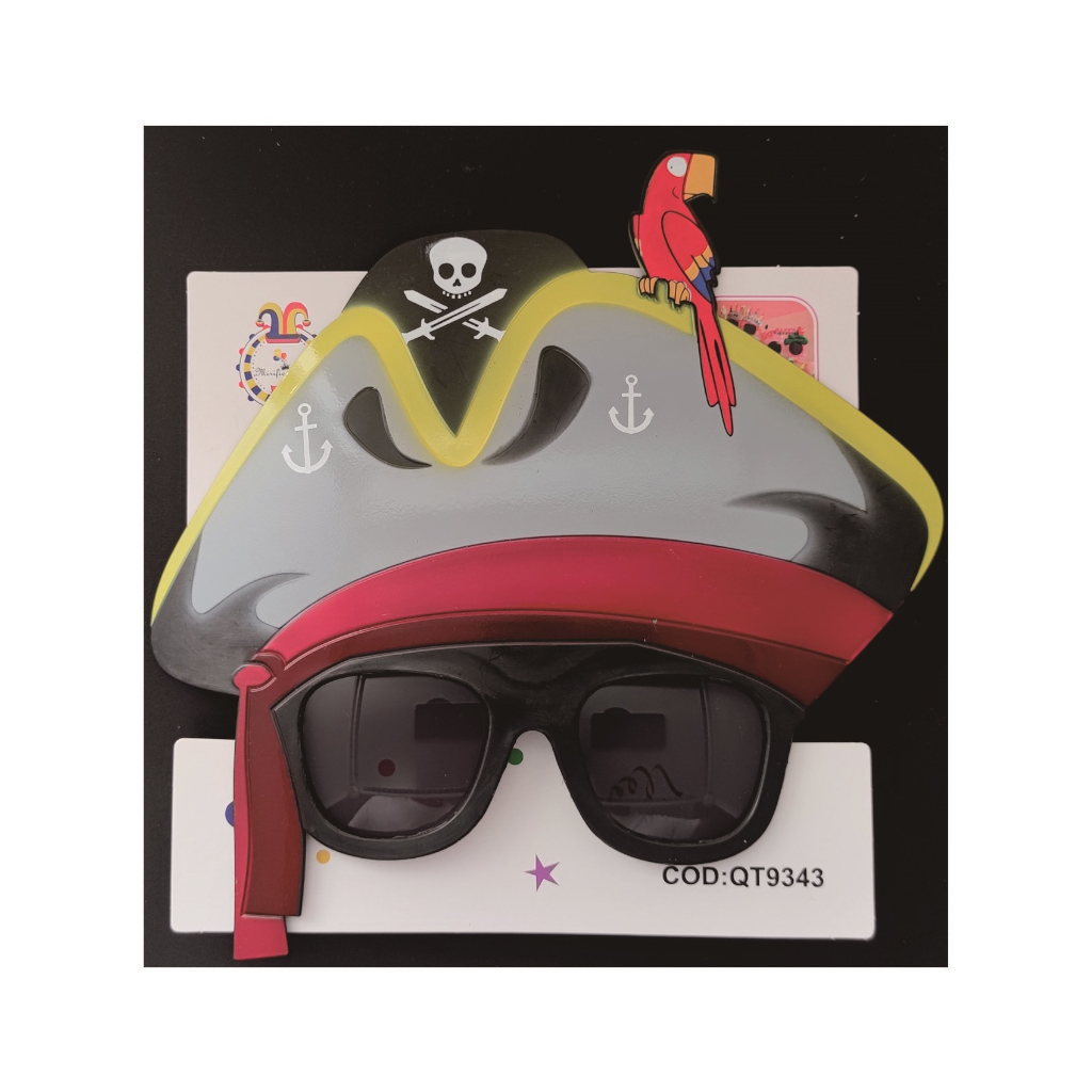 Ochelari multicolor, pirat