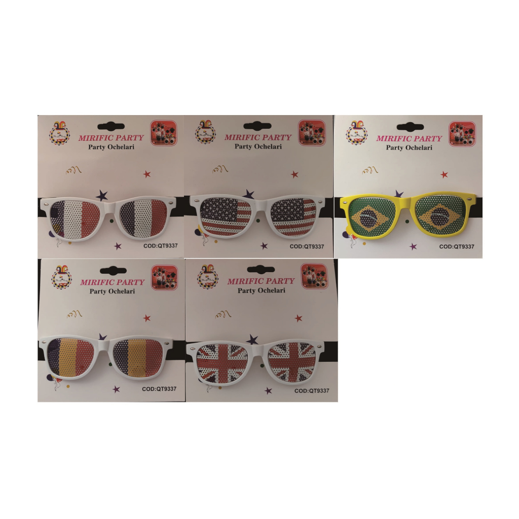 Set 5 buc. ochelari multicolor, tari