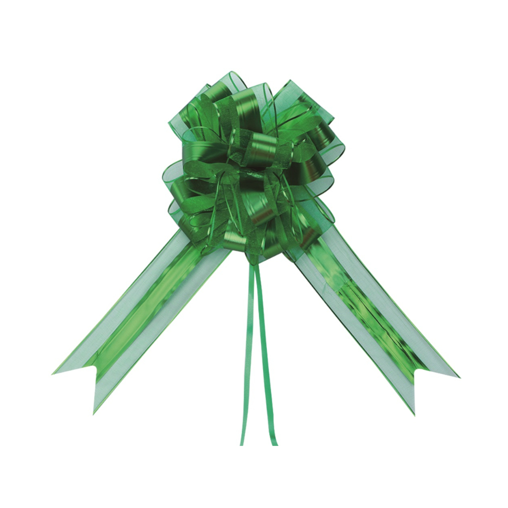Funda cadou verde, 180x6.4 cm, 1 buc