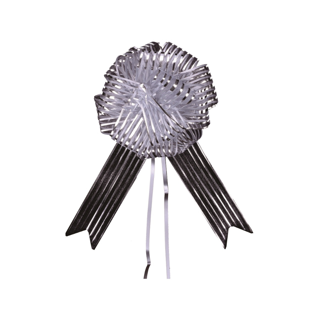 Funda cadou argintiu, 180x6.4 cm, 1 buc