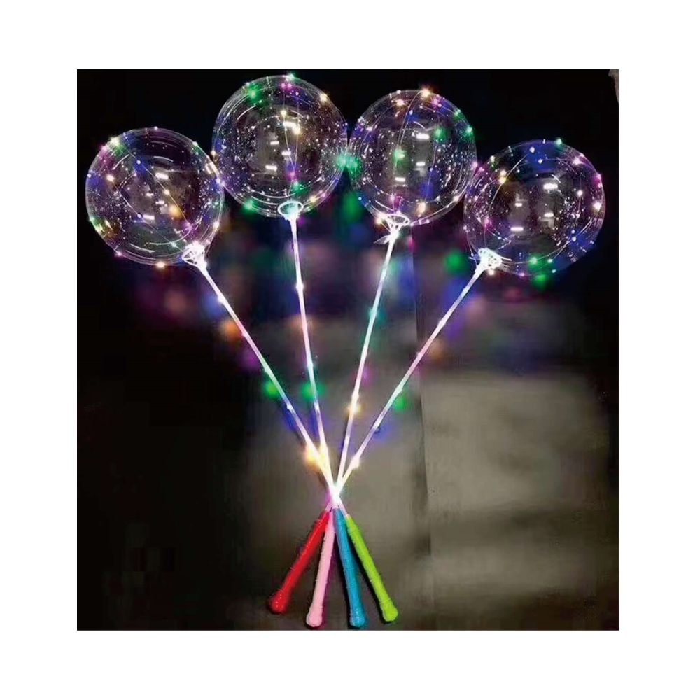 Balon party LED, 50 cm, multicolor, PPQT9915