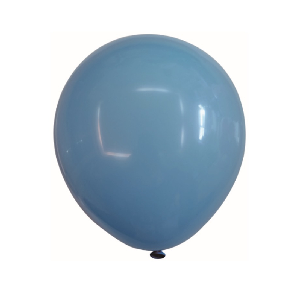 Balon party latex, albastru deschis, 25 cm, 8 buc