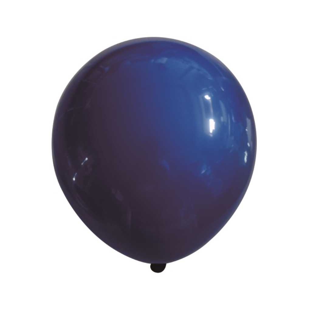 Balon party latex, albastru, 25 cm, 25 buc
