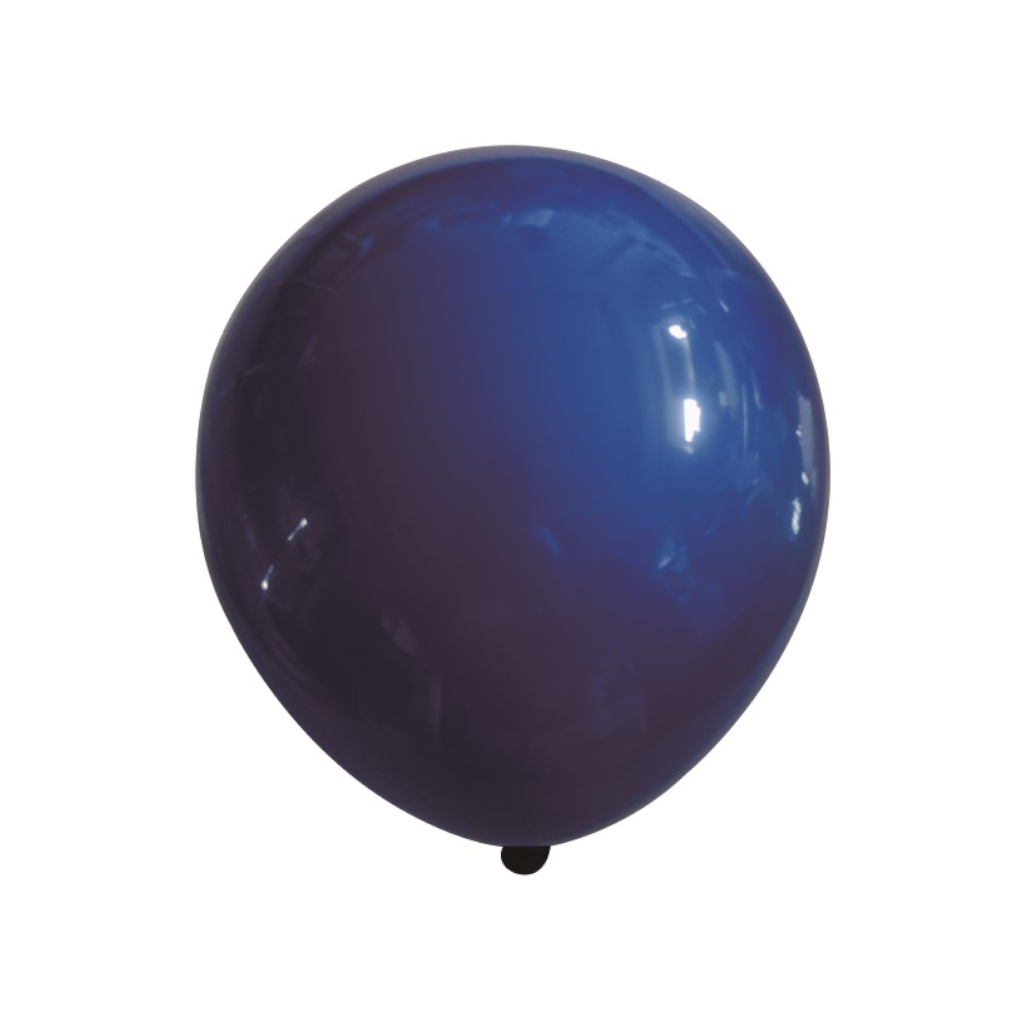 Balon party latex, albastru, 25 cm, 50 buc