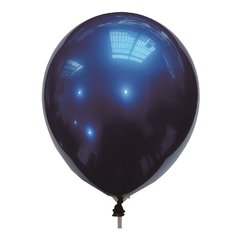 Balon party latex albastru, violet, 25 cm, 20+20 buc