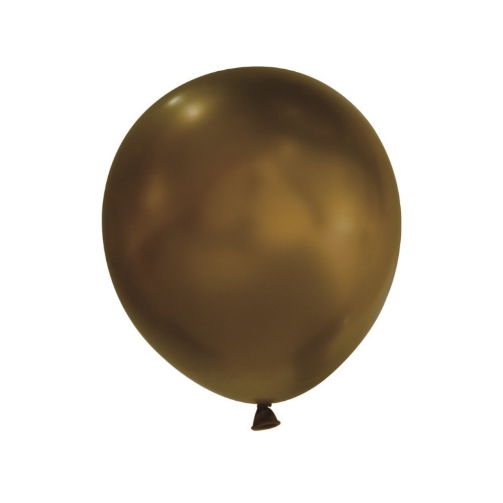 Balon party latex, auriu, 30 cm, 50 buc