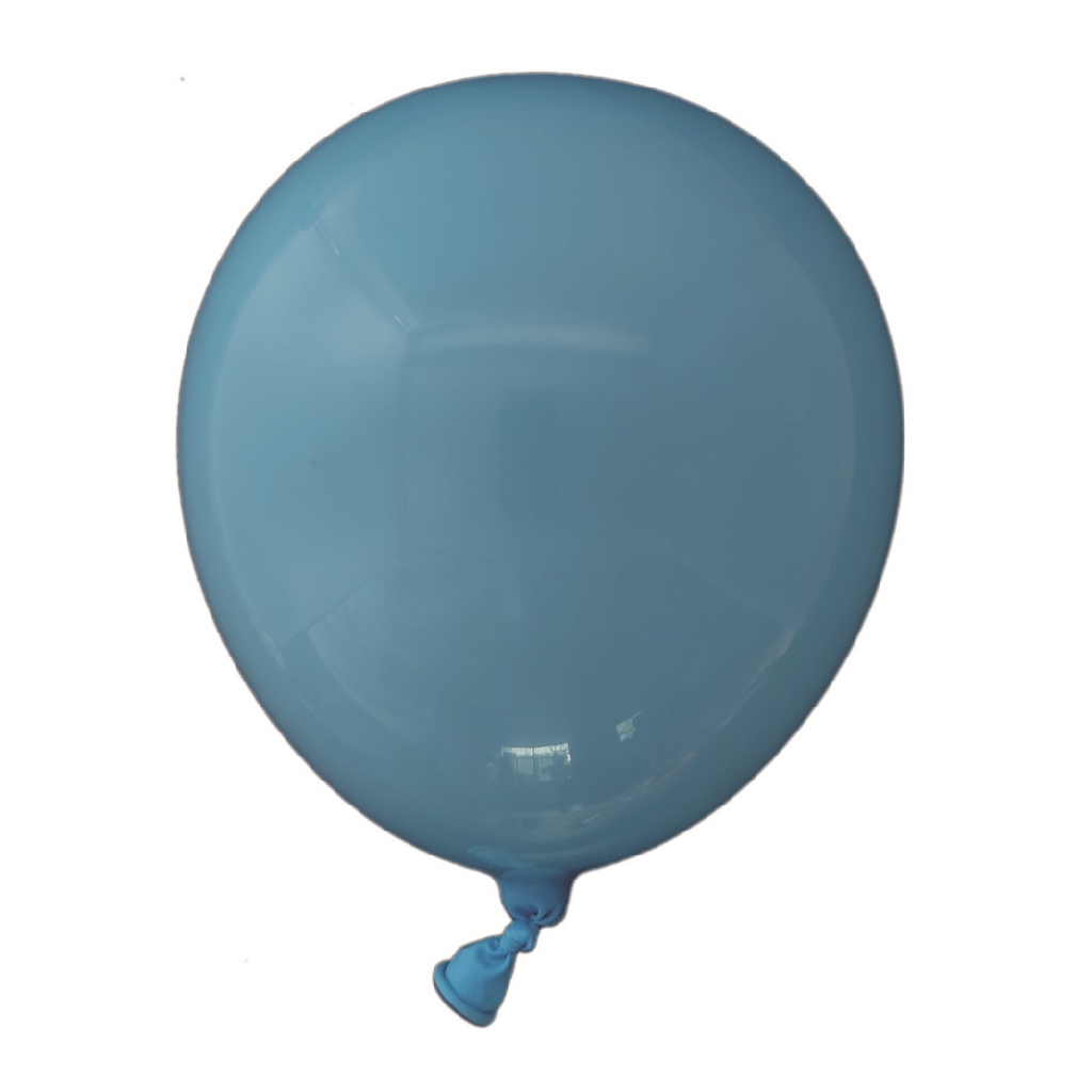 Balon party latex, albastru, 12.5 cm, 25 buc