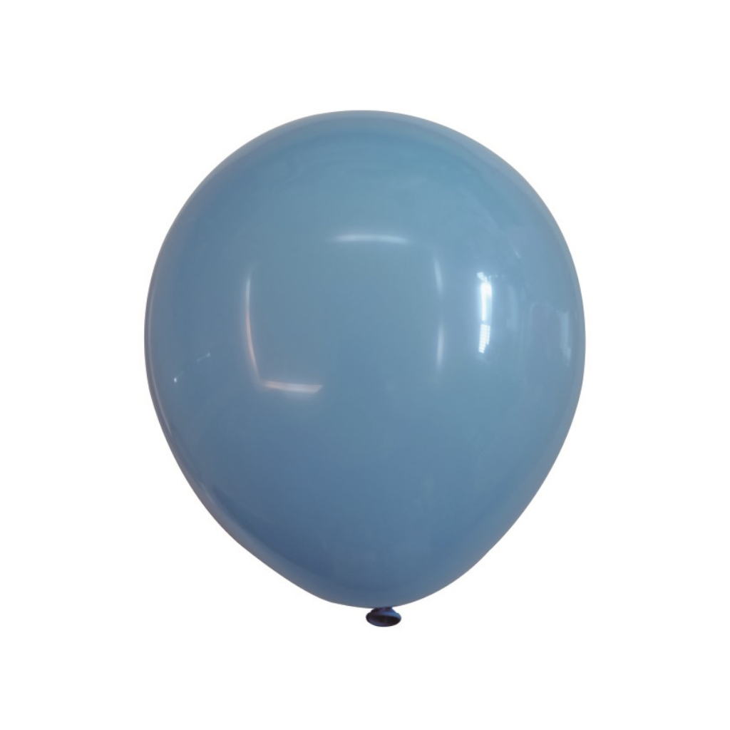 Balon party latex, albastru, 25 cm, 100 buc