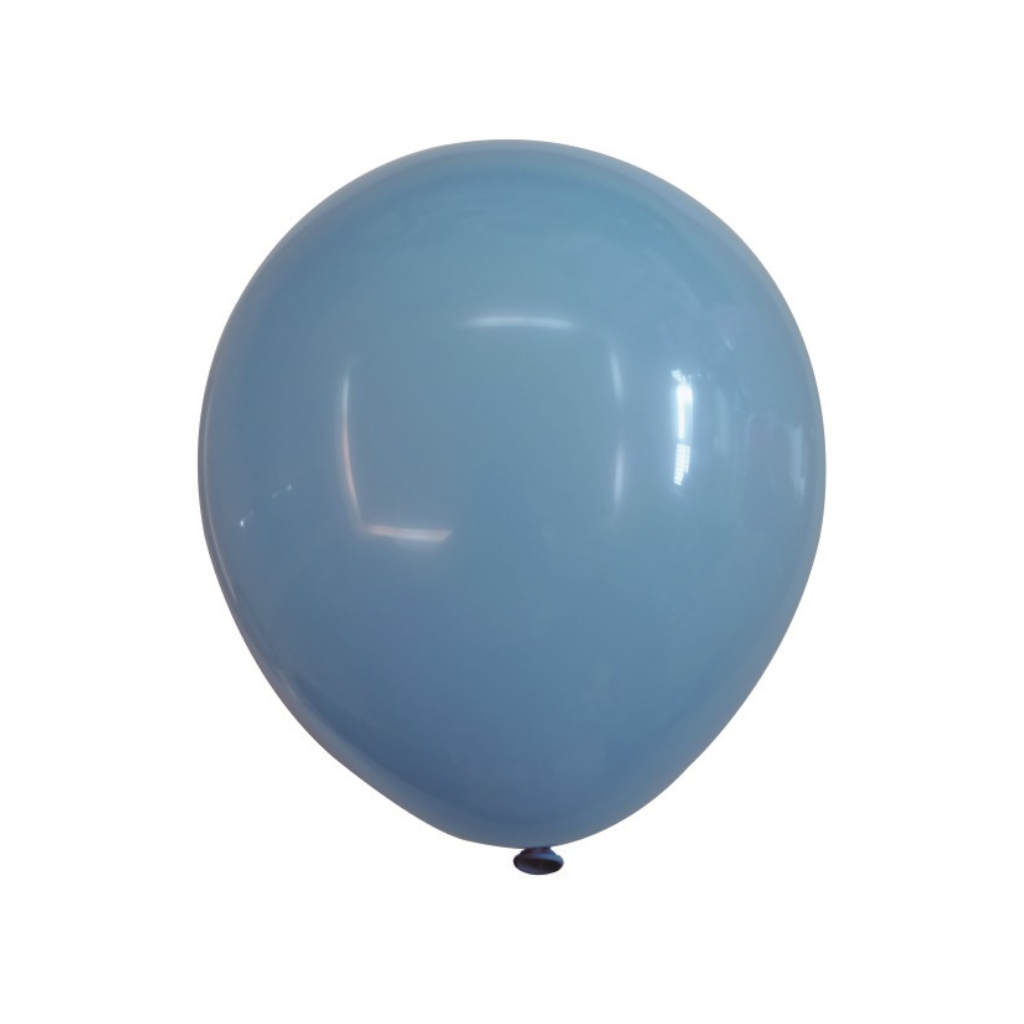 Balon party latex, albastru, 25 cm, 50 buc