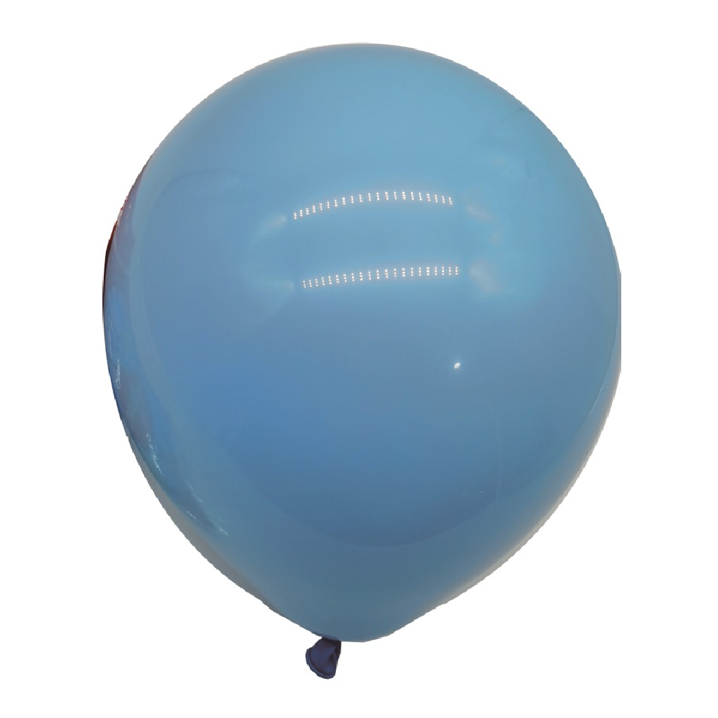 Balon party latex, albastru, 30 cm, 100 buc