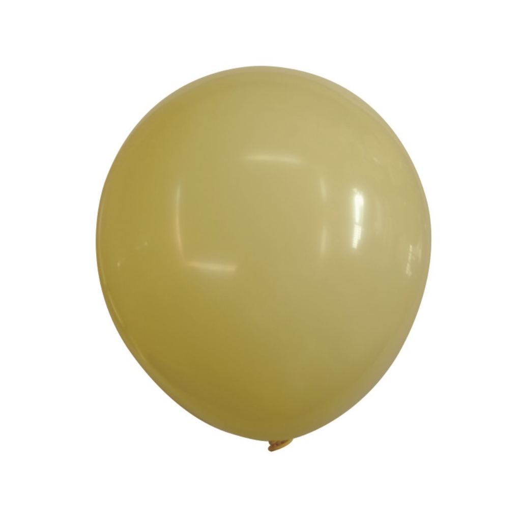 Balon party latex, galben deschis, 25 cm, 100 buc