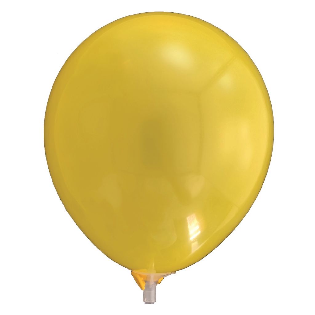 Balon party latex, galben, 12.5 cm, 100 buc