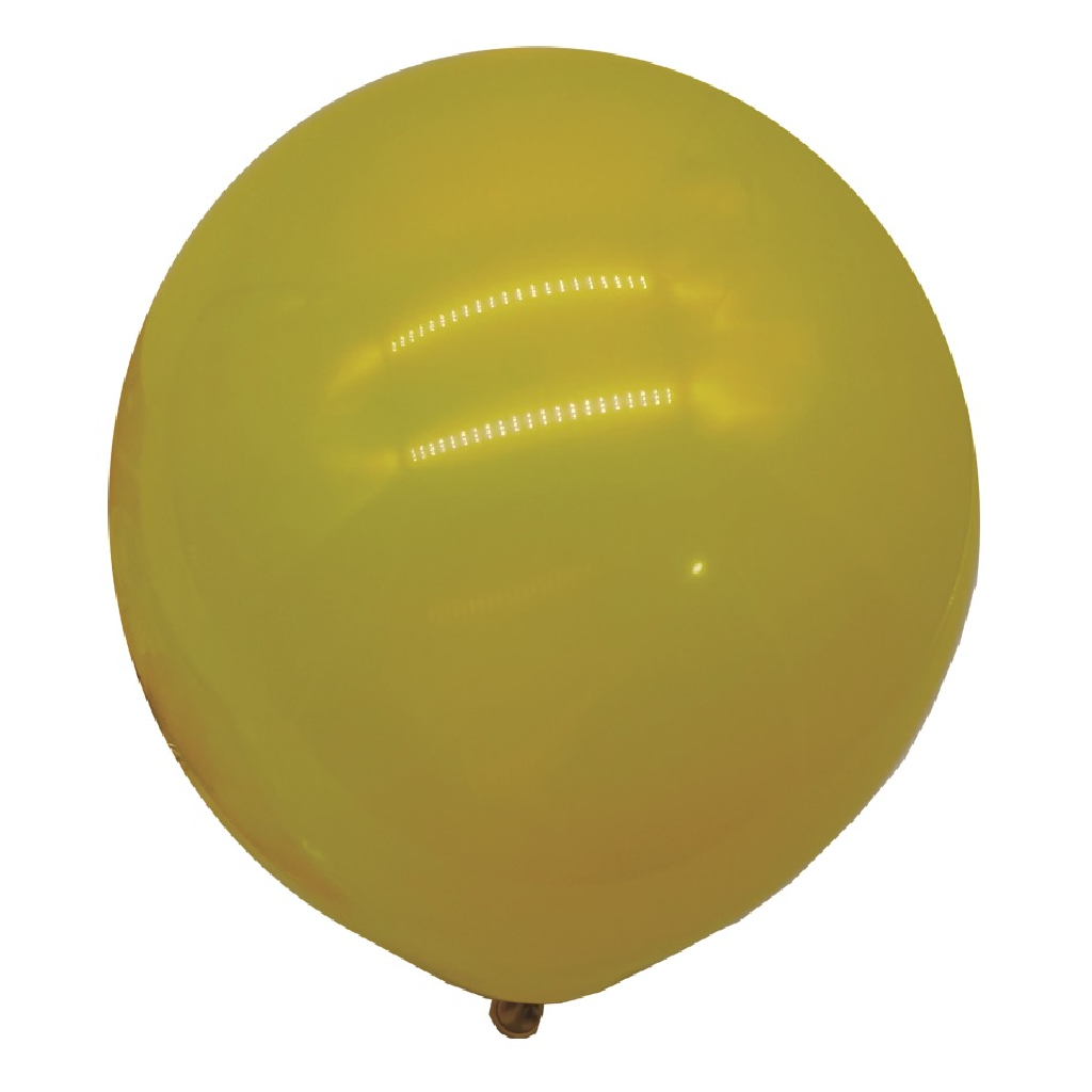 Balon party latex, galben, 30 cm, 100 buc