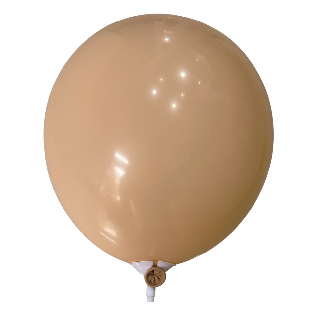 Balon party latex, maro, 12.5 cm, 100 buc
