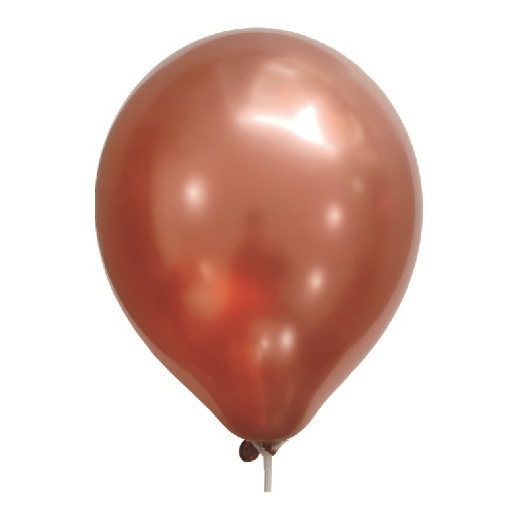 Balon party latex, maro, 30 cm, 20 buc