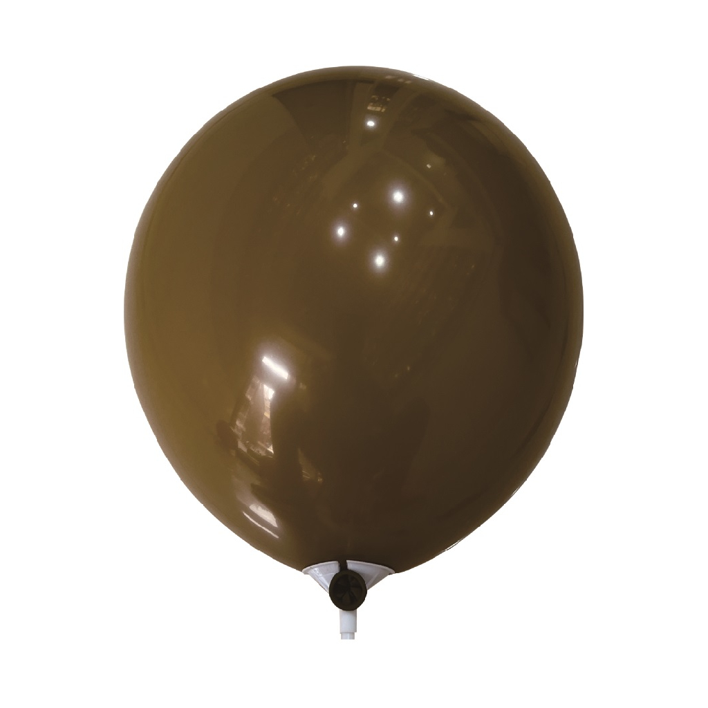 Balon party latex maro, RJ1504, 25 cm, 100 buc