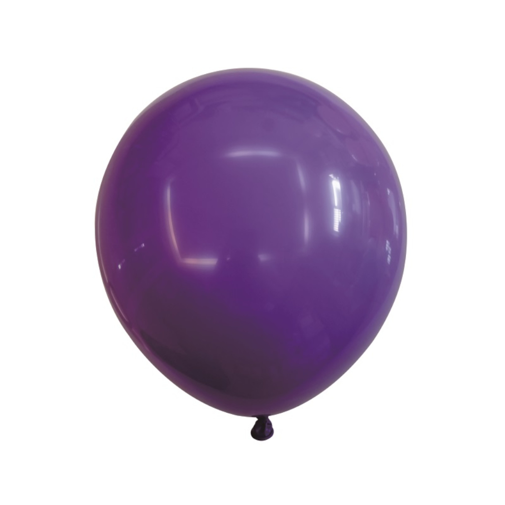 Balon party latex violet, 25 cm, 25 buc
