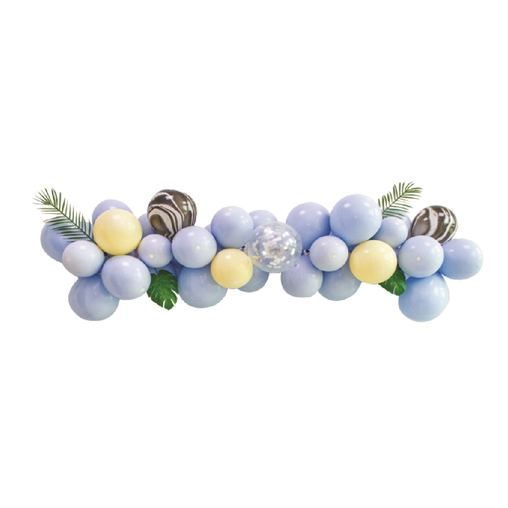 Ghirlanda 35 baloane party latex multicolor, TZ5153, 1.5 m