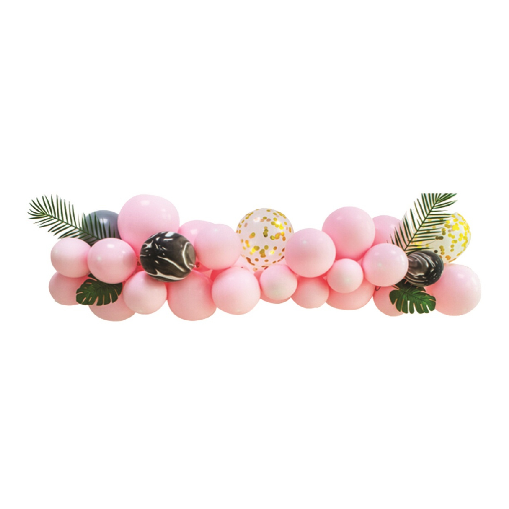 Ghirlanda 35 baloane party latex multicolor, TZ5155, 1.5 m