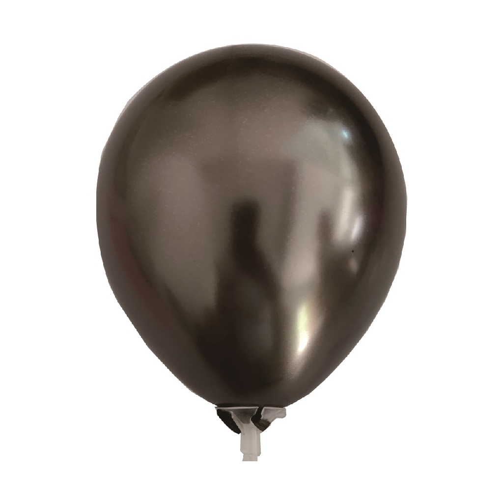 Balon party latex negru, RJ1529, 30 cm, 50 buc