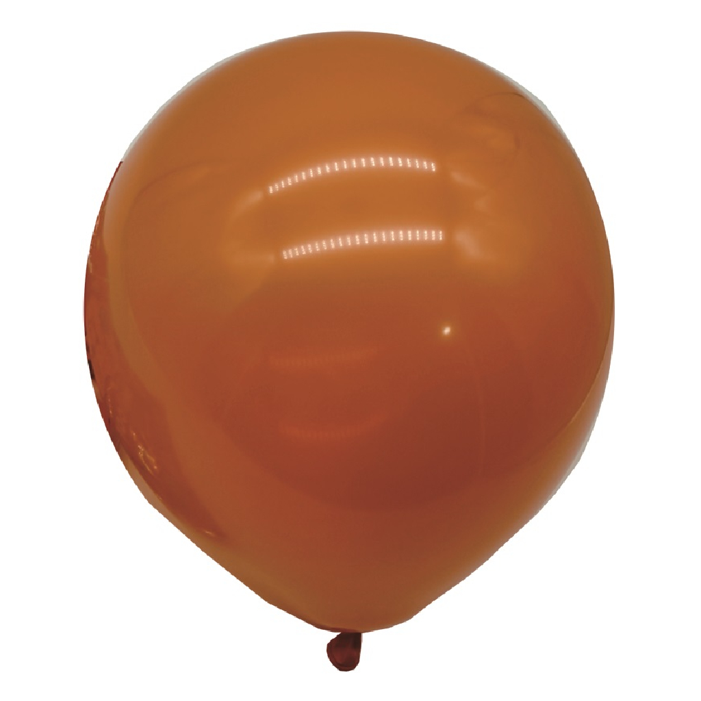 Balon party latex, portocaliu, 30 cm, 100 buc