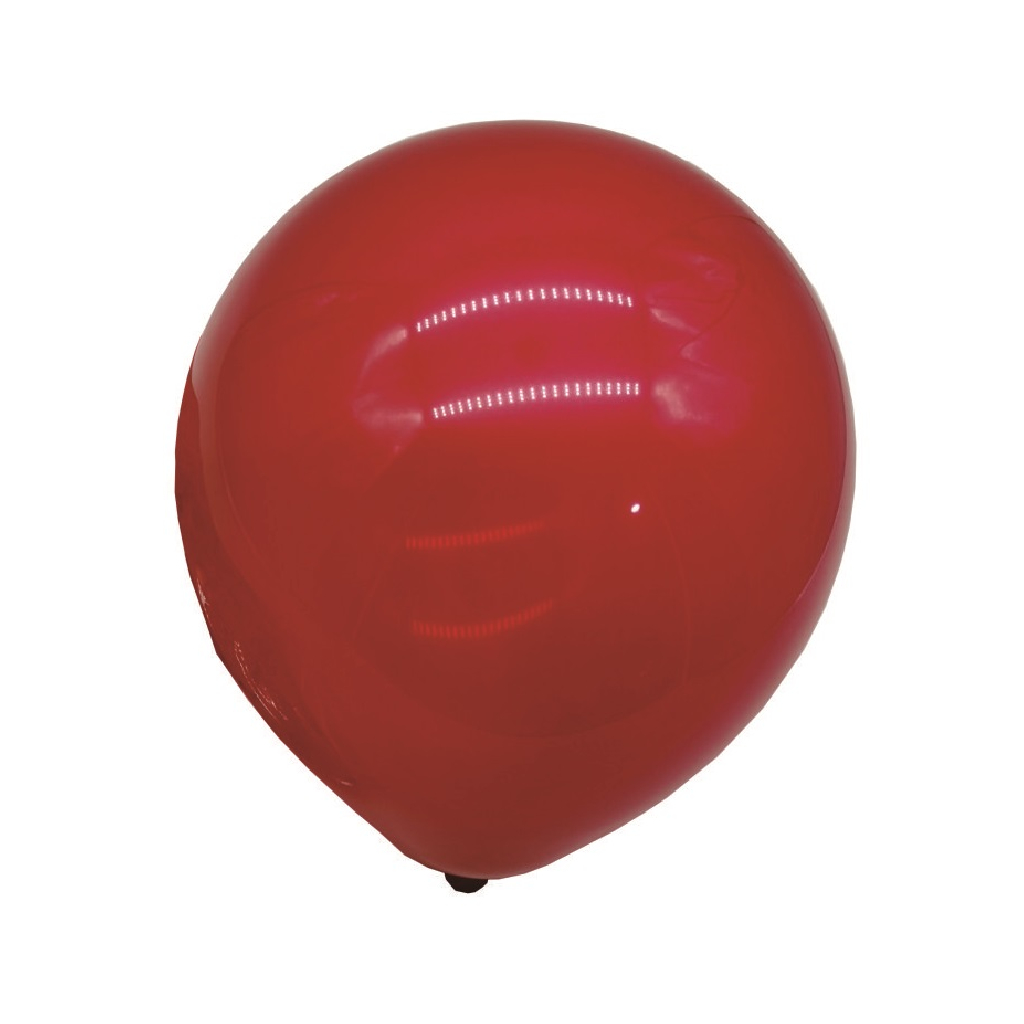 Balon party latex, rosu, 25 cm, 20 buc