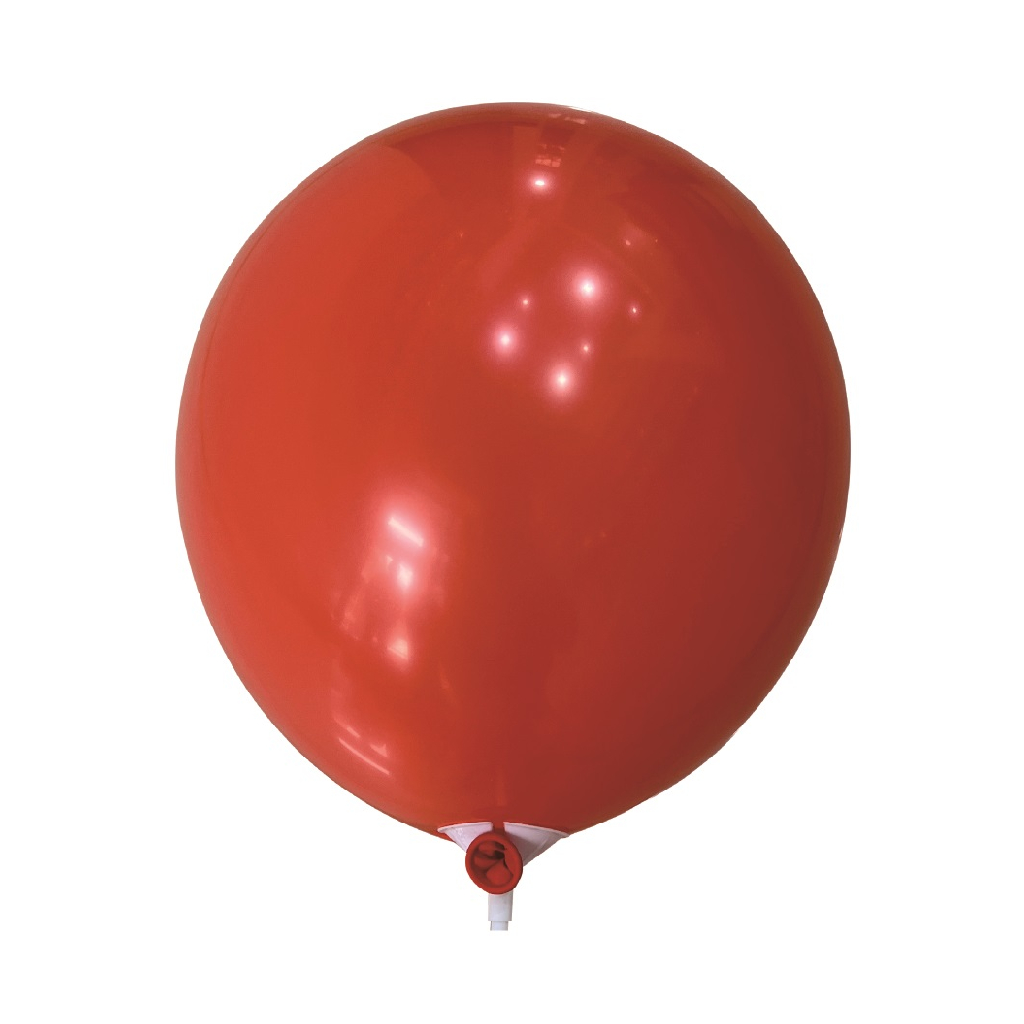 Balon party latex rosu, 25 cm, 100 buc