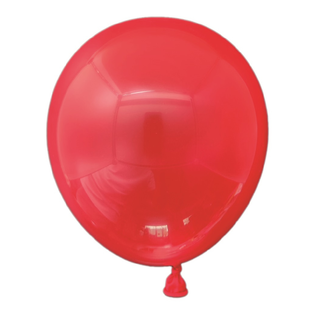 Balon party latex, rosu deschis, 12.5 cm, 25 buc
