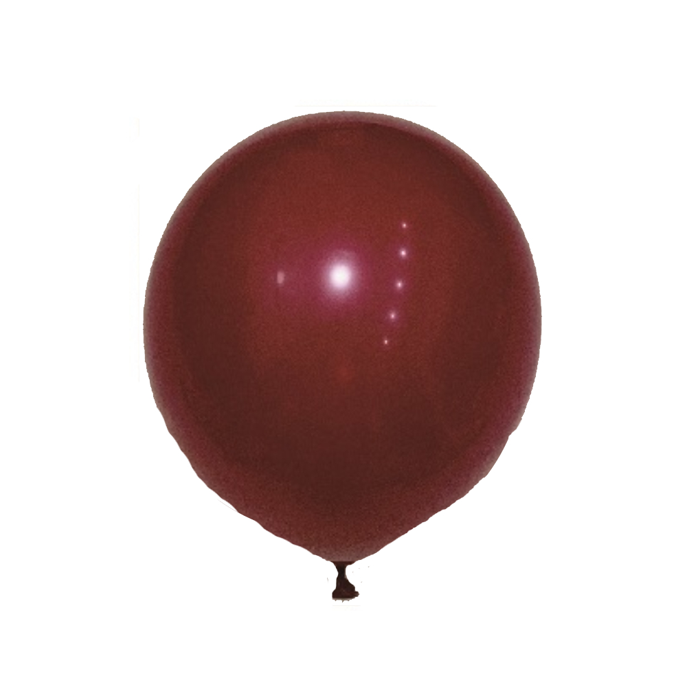 Balon party latex, rosu, 25 cm, 50 buc