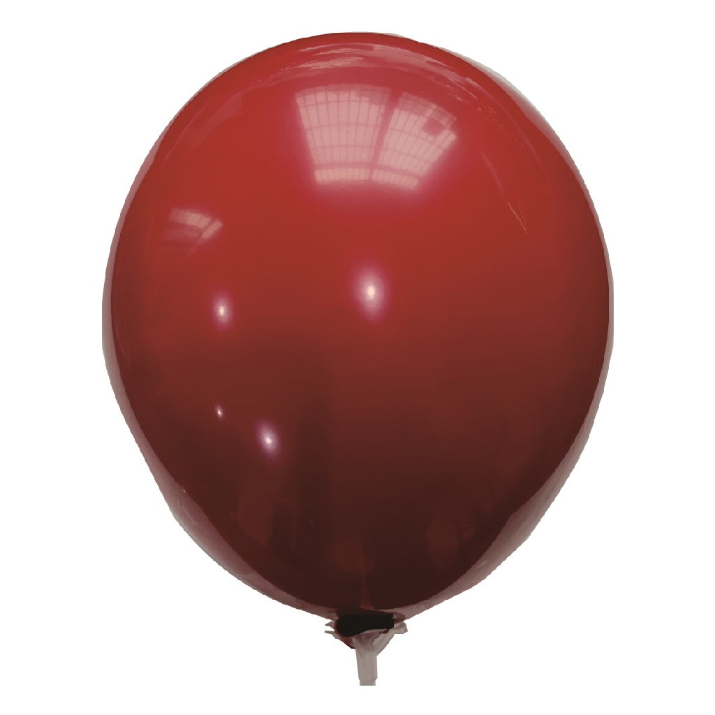 Balon party latex, rosu, 25 cm, 20+20 buc