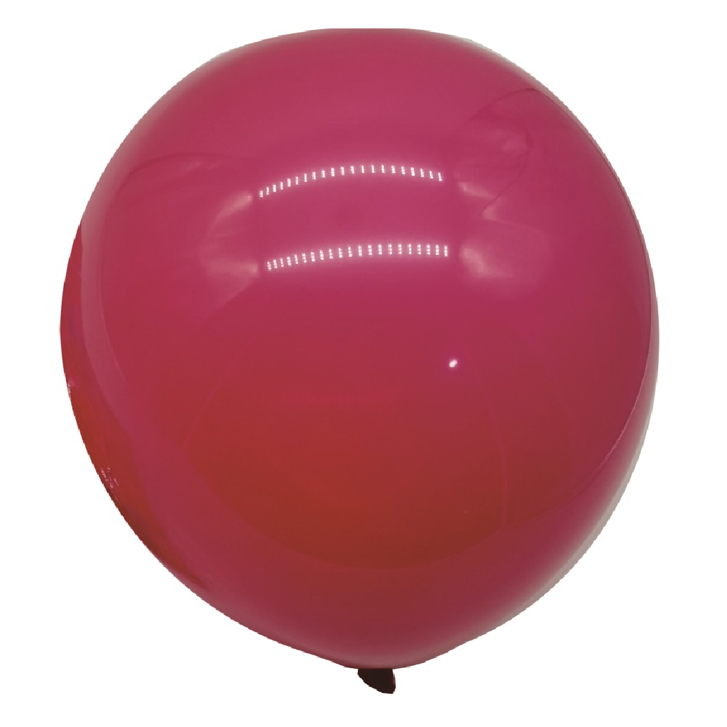 Balon party latex, rosu, 30 cm, 100 buc