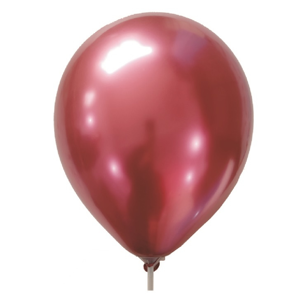 Balon party latex, rosu, 30 cm, 20 buc