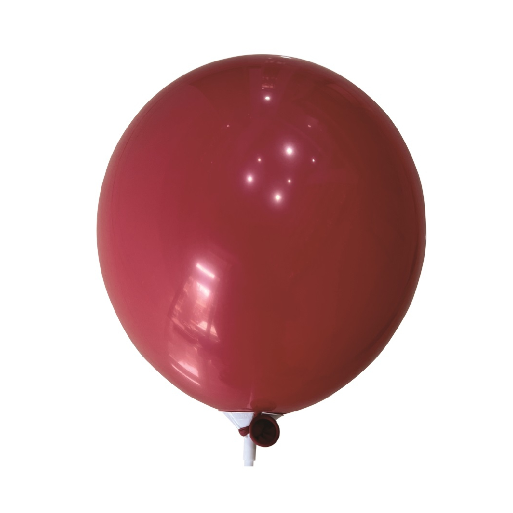 Balon party latex, rosu, RJ1501, 25 cm, 100 buc