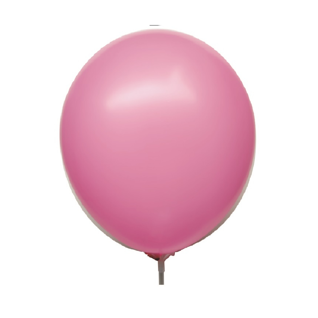 Balon party latex, roz, 25 cm, 8 buc