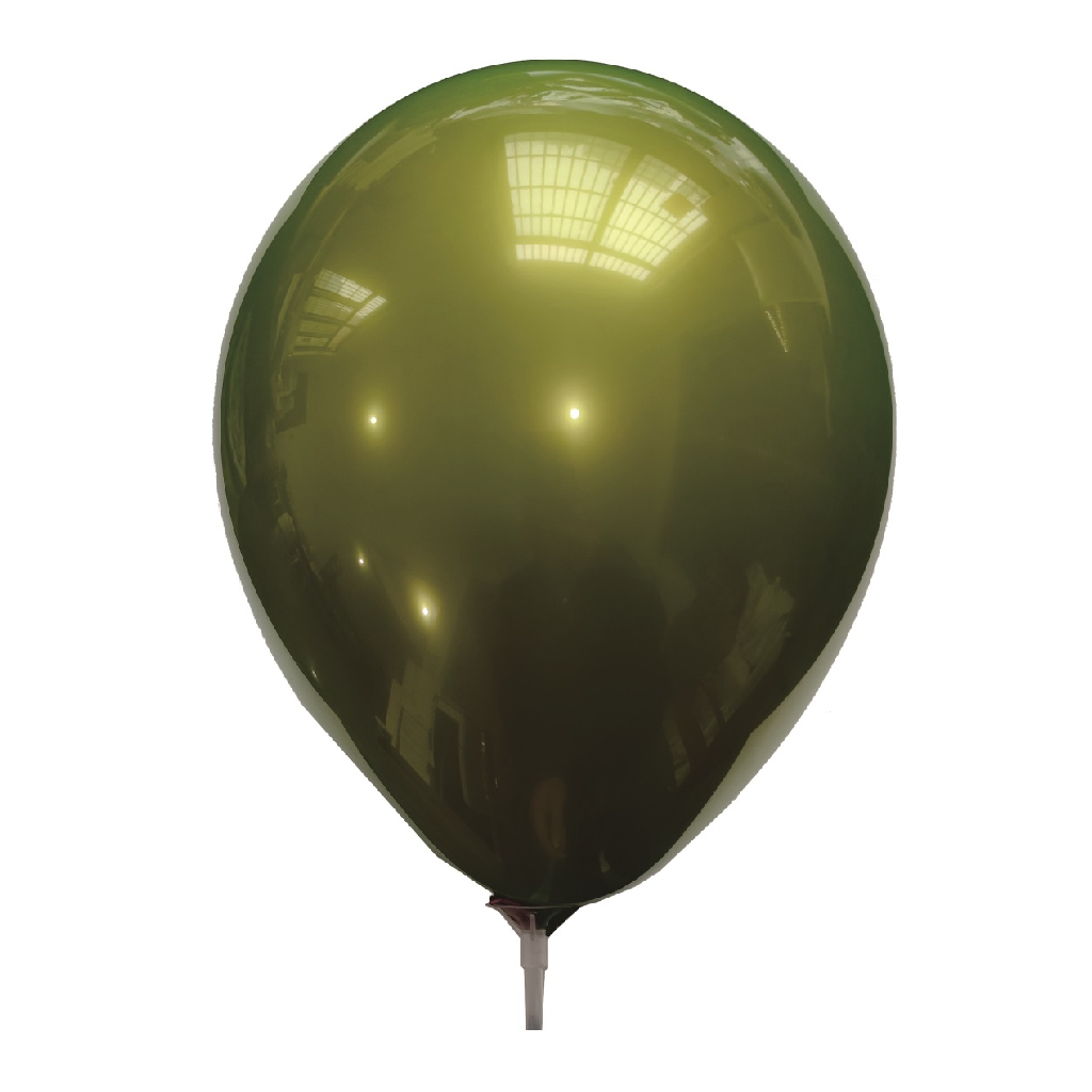 Balon party latex, verde deschis, 1.8 G, 25 cm, 20 buc