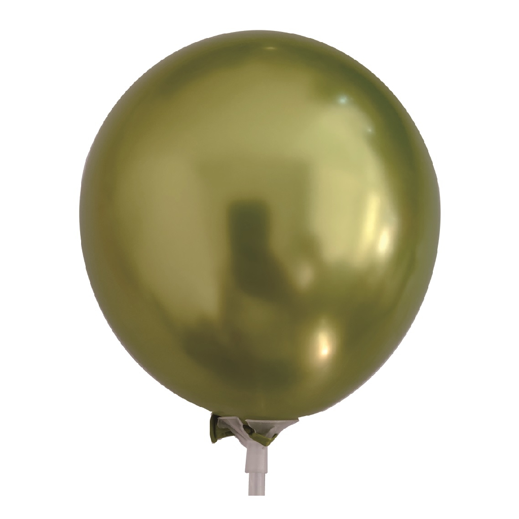 Balon party latex, verde deschis, RJ1475, 12.5 cm, 100 buc