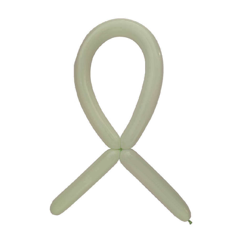 Balon party latex verde deschis, RJ1548, 125x4.5 cm, 100 buc
