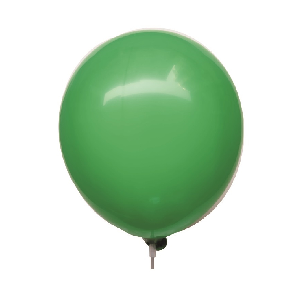 Balon party latex, verde, 25 cm, 8 buc