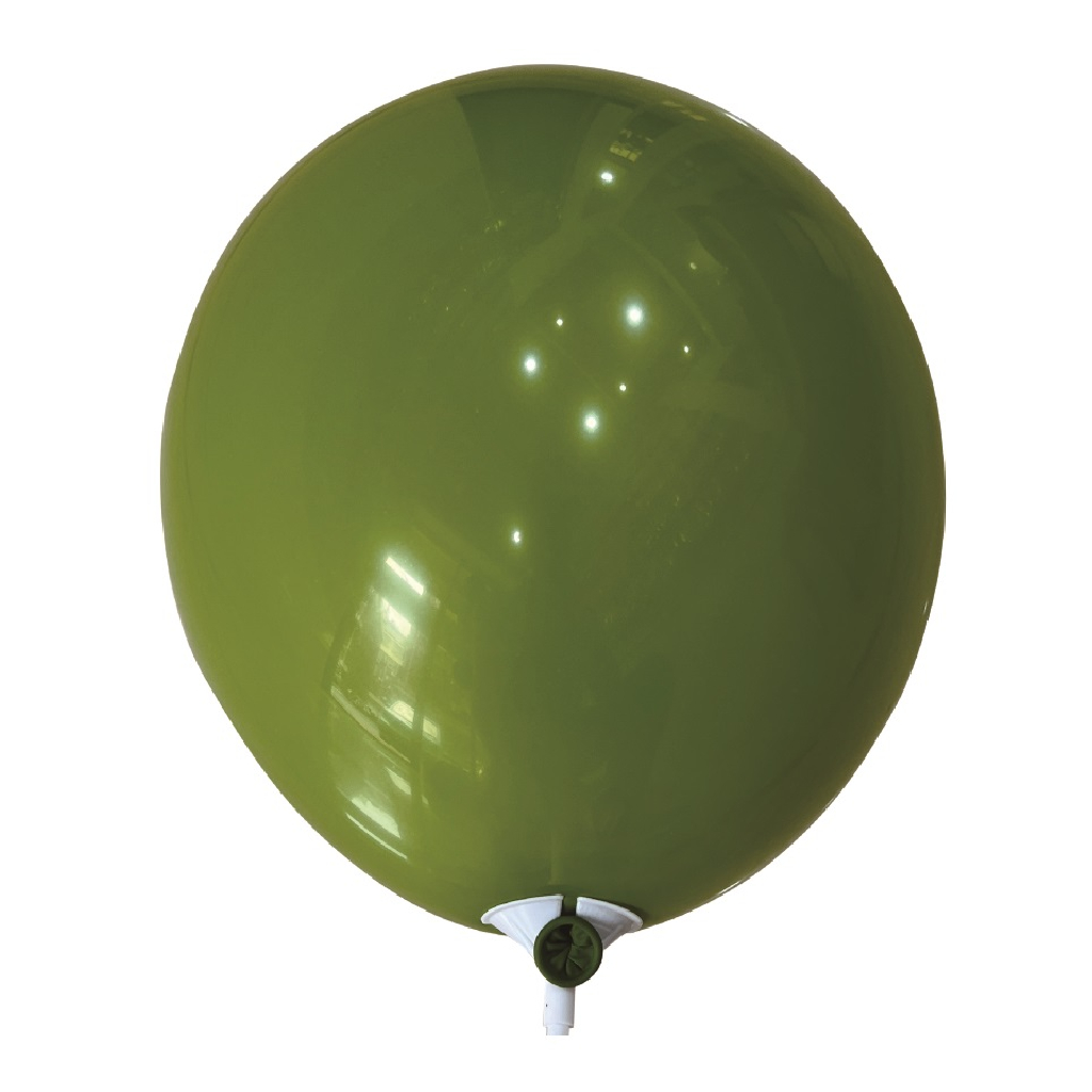 Balon party latex, verde, RJ1497, 25 cm, 100 buc