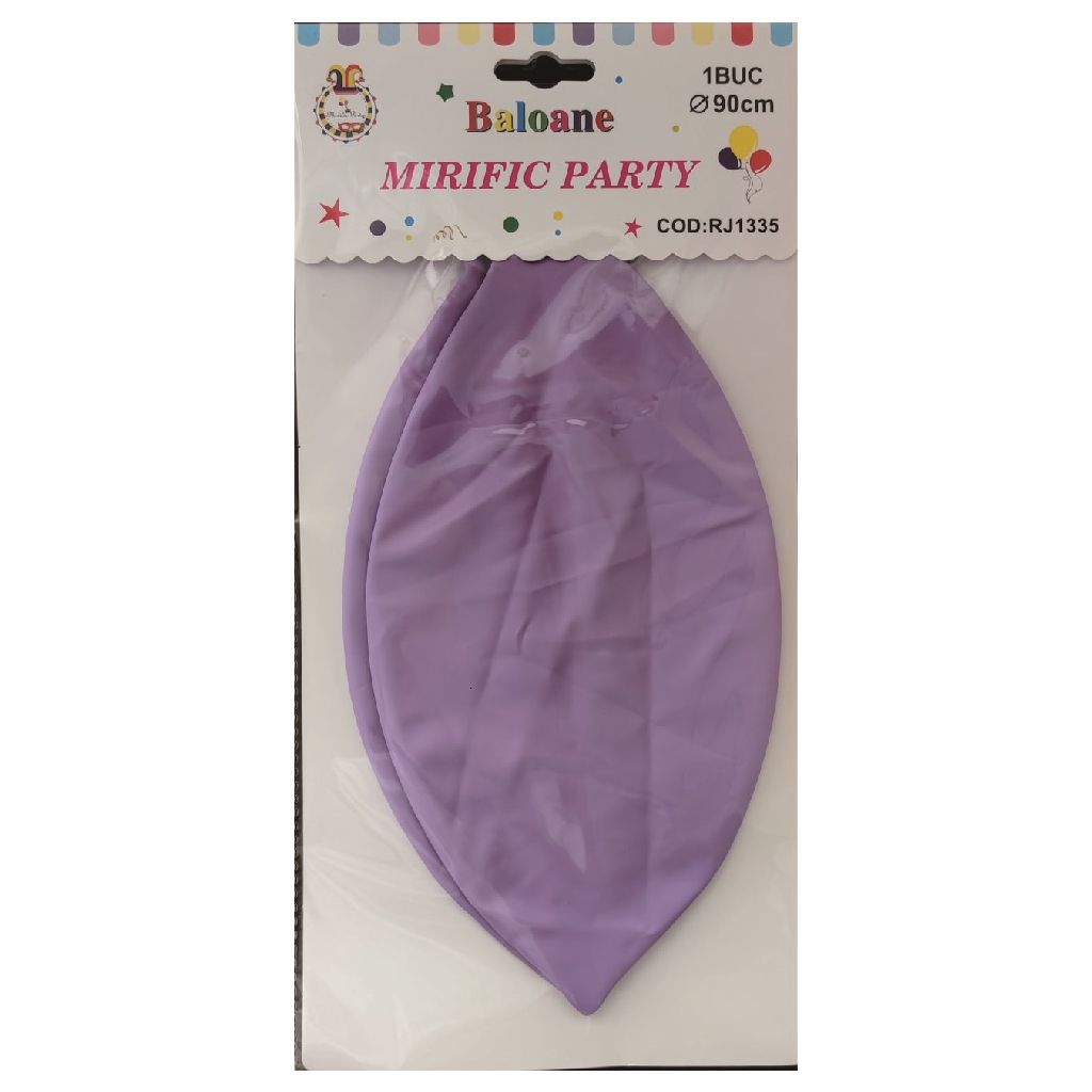 Balon party latex, violet, 90 cm