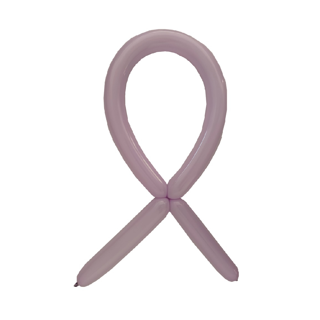 Balon party latex violet deschis, RJ1545, 125x4.5 cm, 100 buc