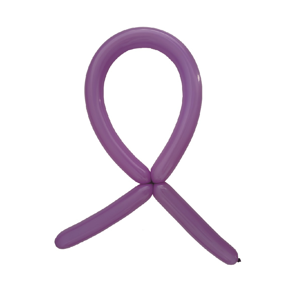Balon party latex violet, RJ1533, 125x4.5 cm, 100 buc