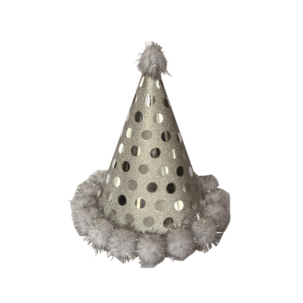 Coif argintiu, 20 cm, PPPZ7104
