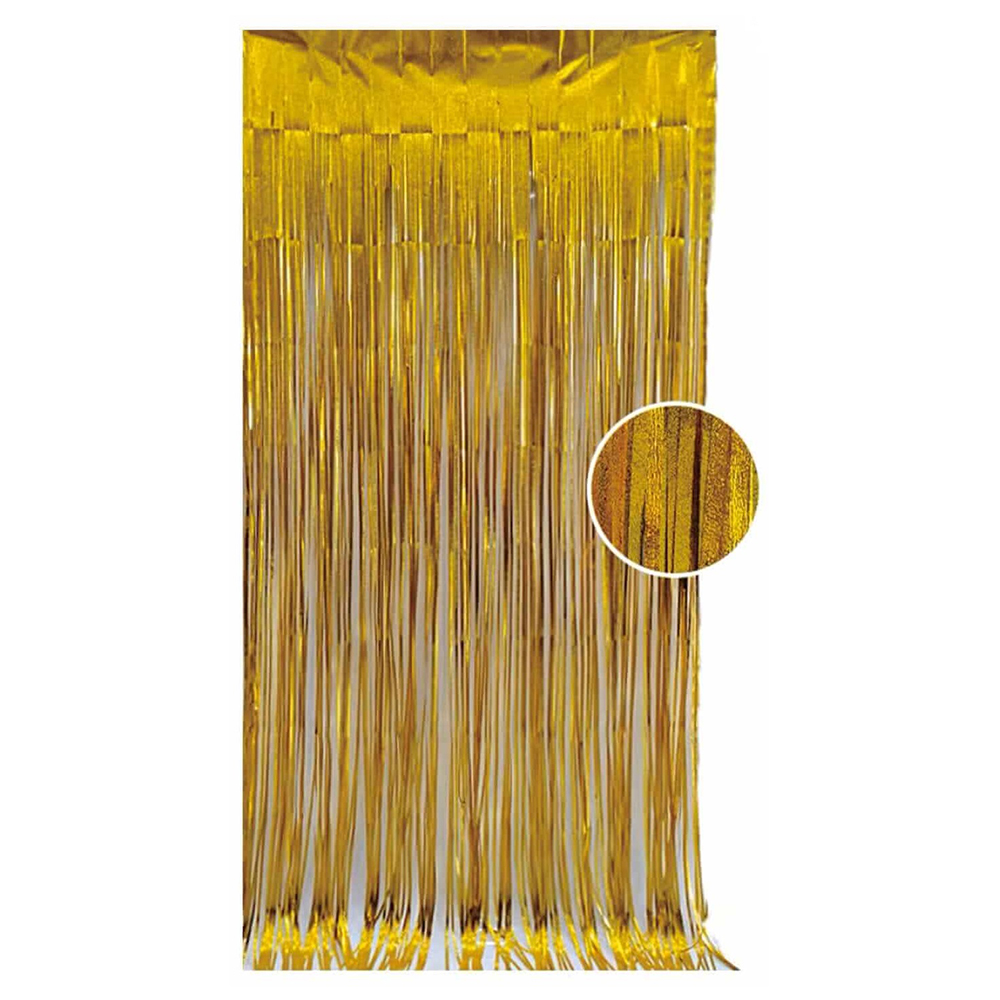 Cortina auriu, 2 m x 1 m, QT9897