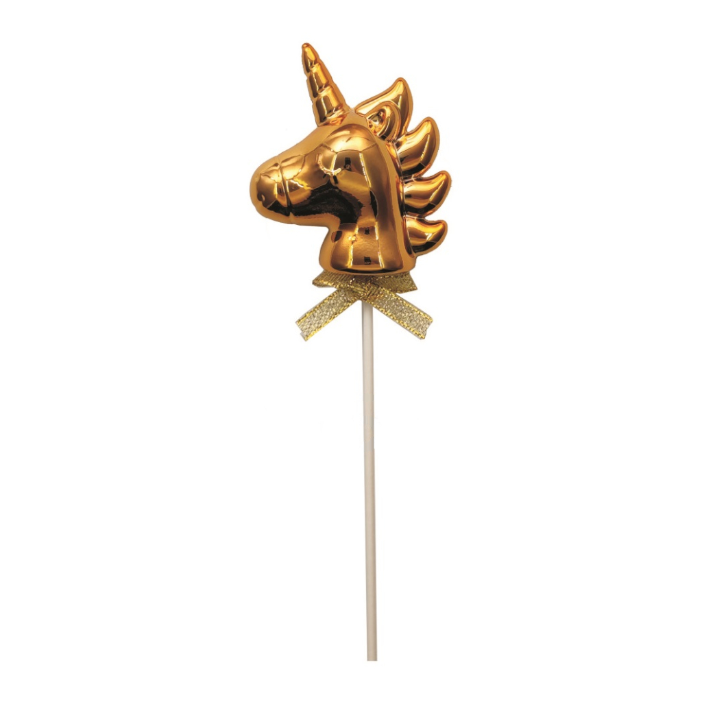 Topper auriu, 8x6.6 cm, cal